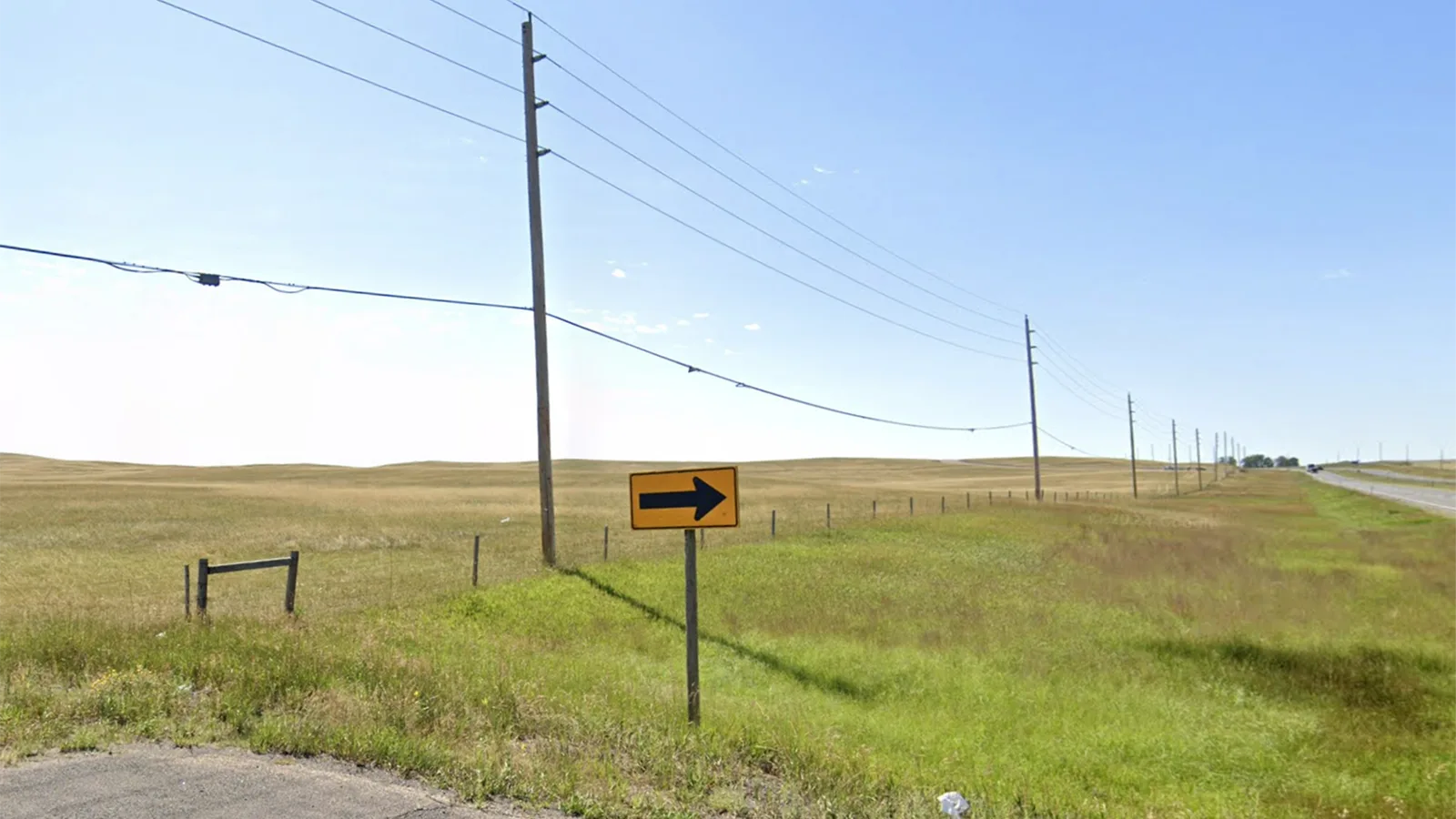 Construction site of Meta's Project Cosmo data center in Wyoming