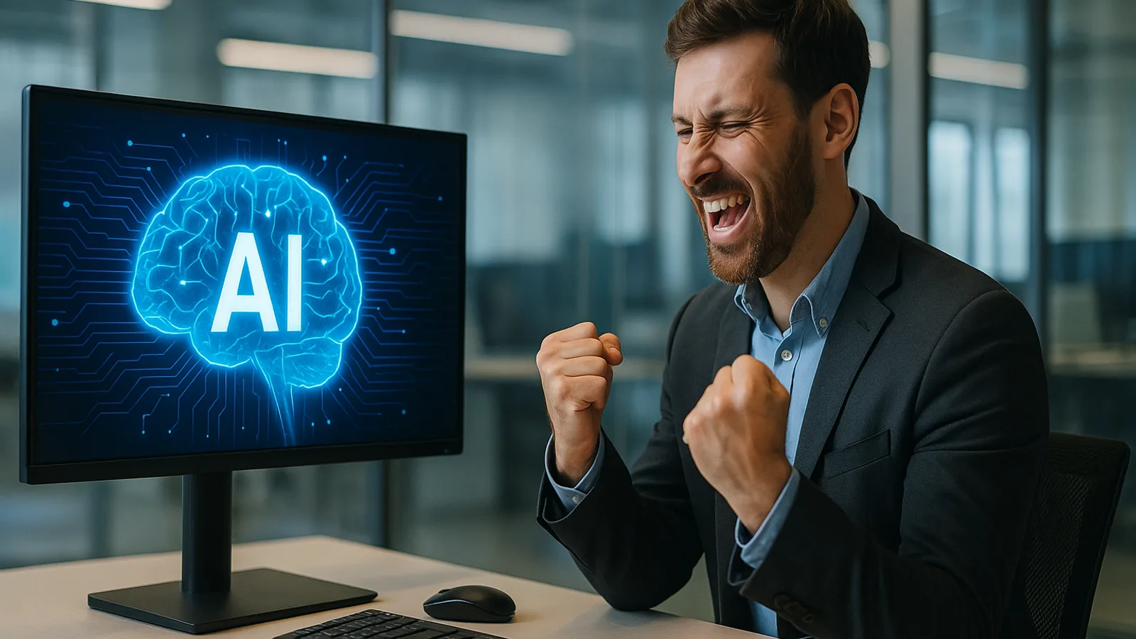 foto real de estudante universitário demostrando emoções associadas a trabalho acadêmico automatizado por inteligência artificial