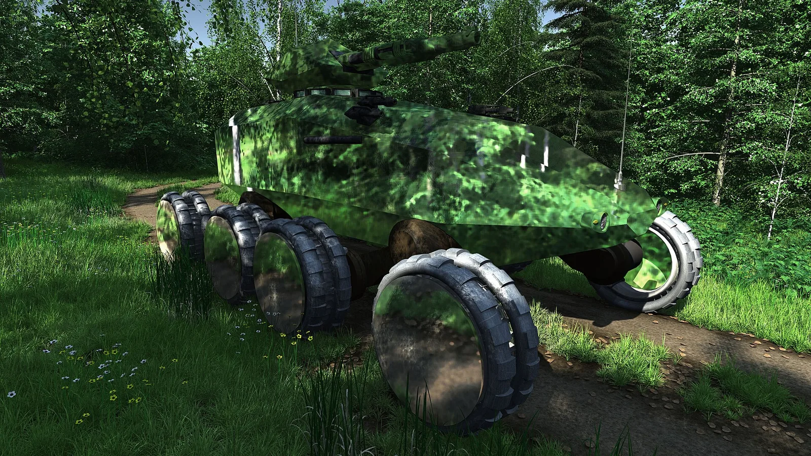 tecnologia militar futurista aplicada em ambiente de conflito