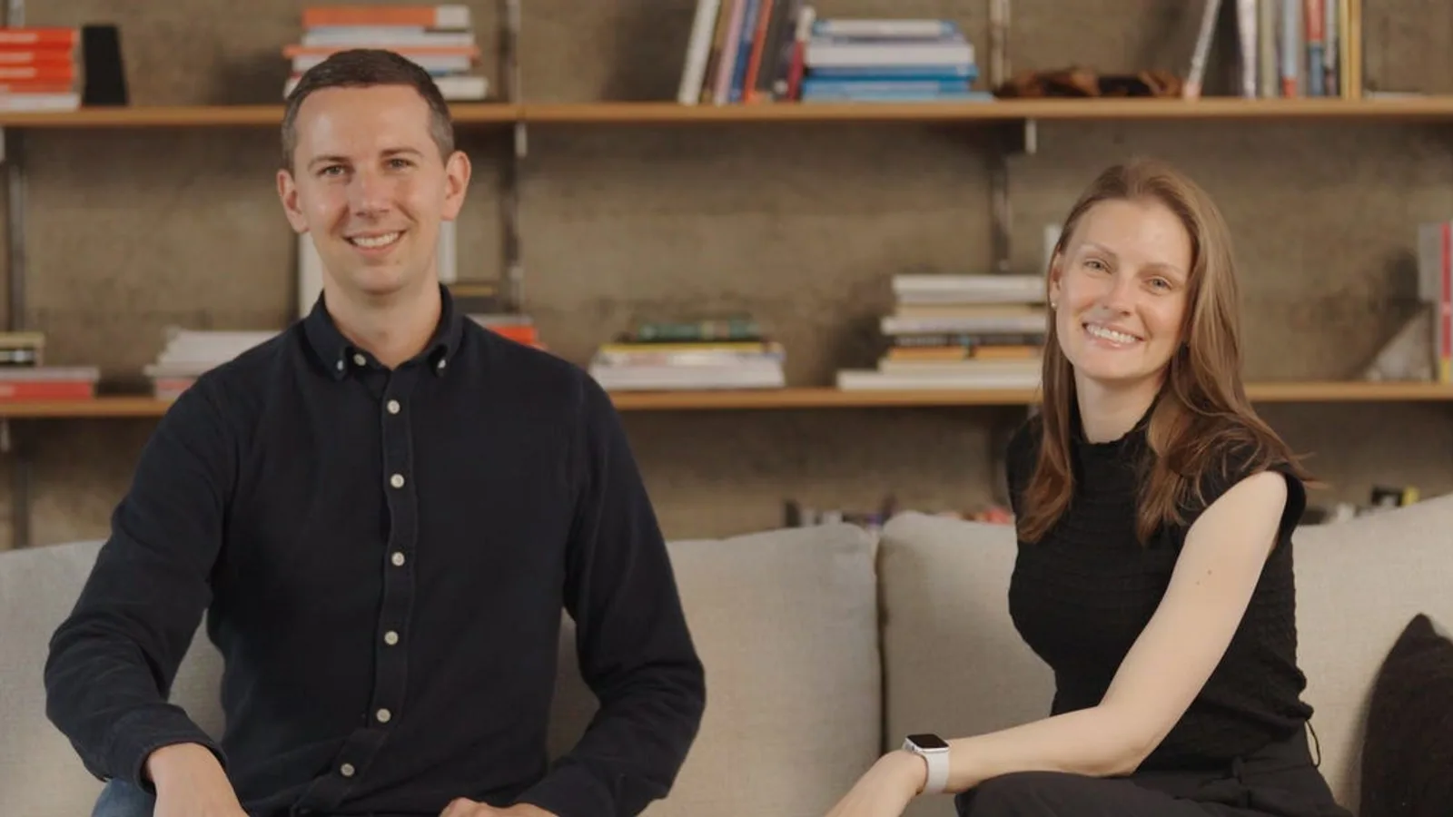 Founders of Monumint startup in tech environment