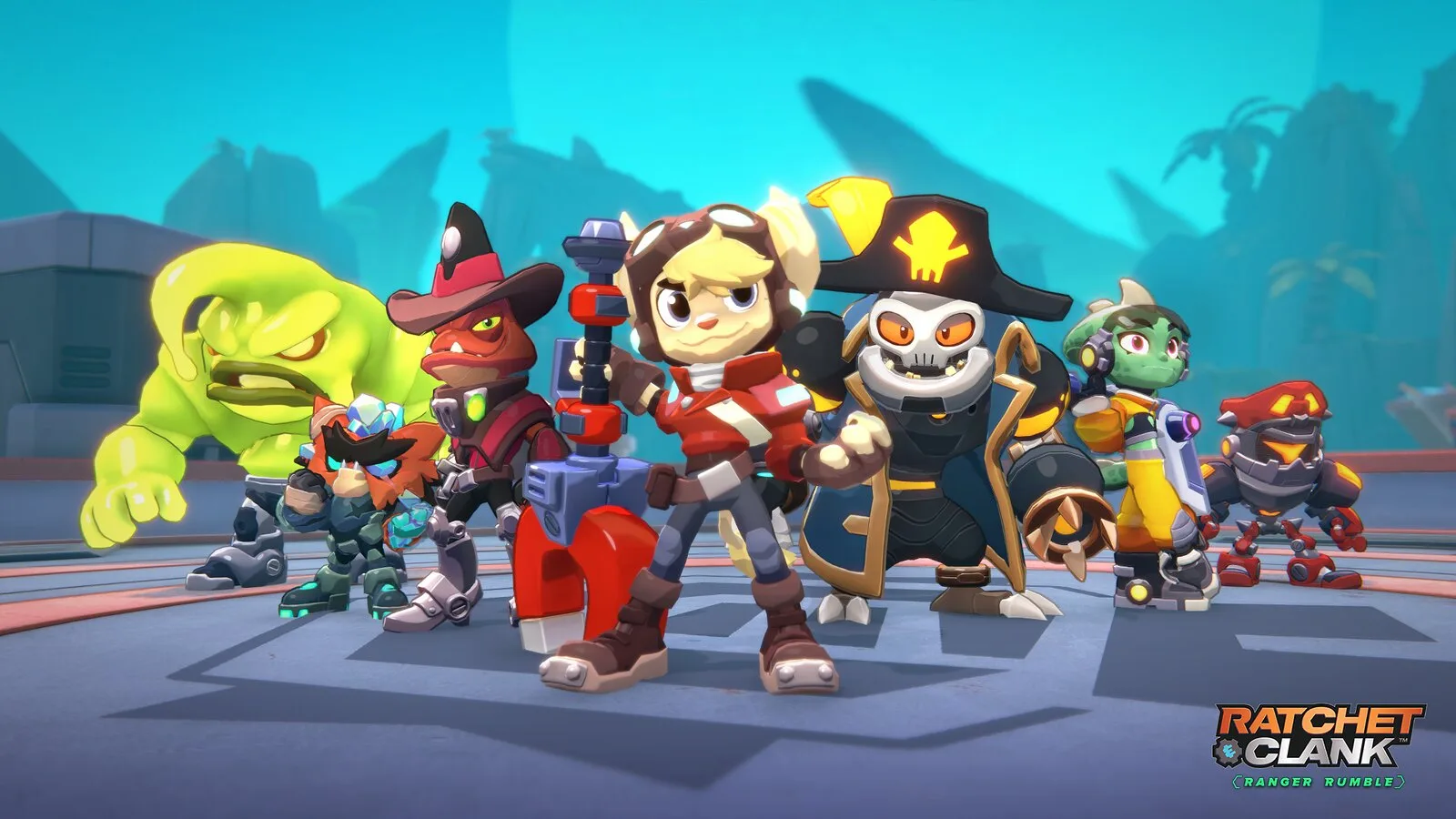 Imagem oficial do jogo Ratchet & Clank: Ranger Rumble para dispositivos móveis